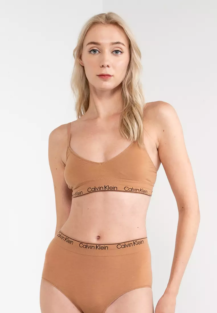 Calvin Klein lightly lined triangle bra