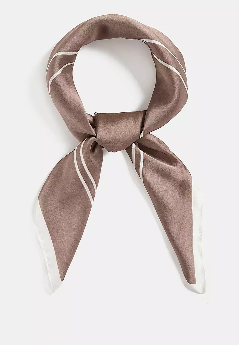 Printed Square Neckerchief