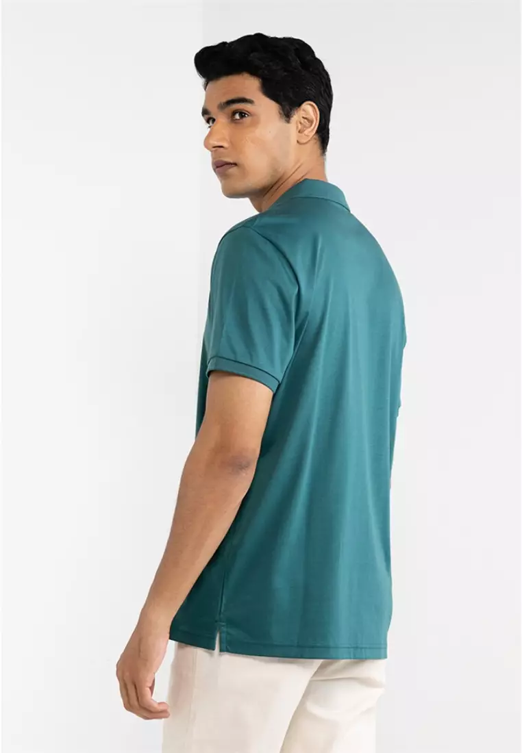 Buy GIORDANO Men Liquid Touch Tapered Fit Polo 2024 Online | ZALORA