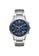 Emporio Armani blue and silver Renato Silver Silver Stainless Steel Watch AR11458 65832ACB37D9FBGS_1