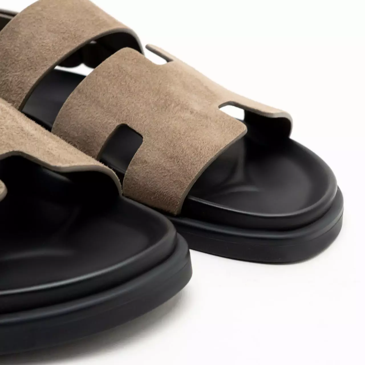 Genius Sandal Suede Etoupe Men