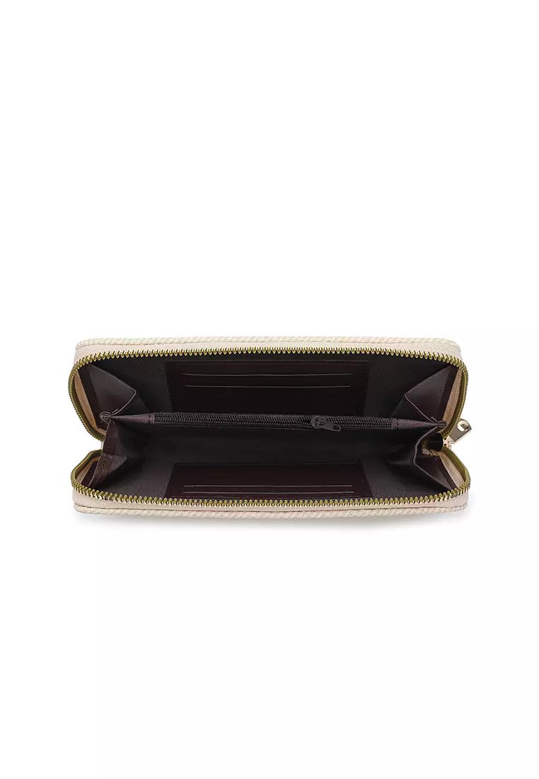 Women's Long Wallet / Purse - White
