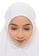 SITI KHADIJAH white Siti Khadijah Telekung Classic Signature Ayla in White 11AC2AA04A0EE8GS_4