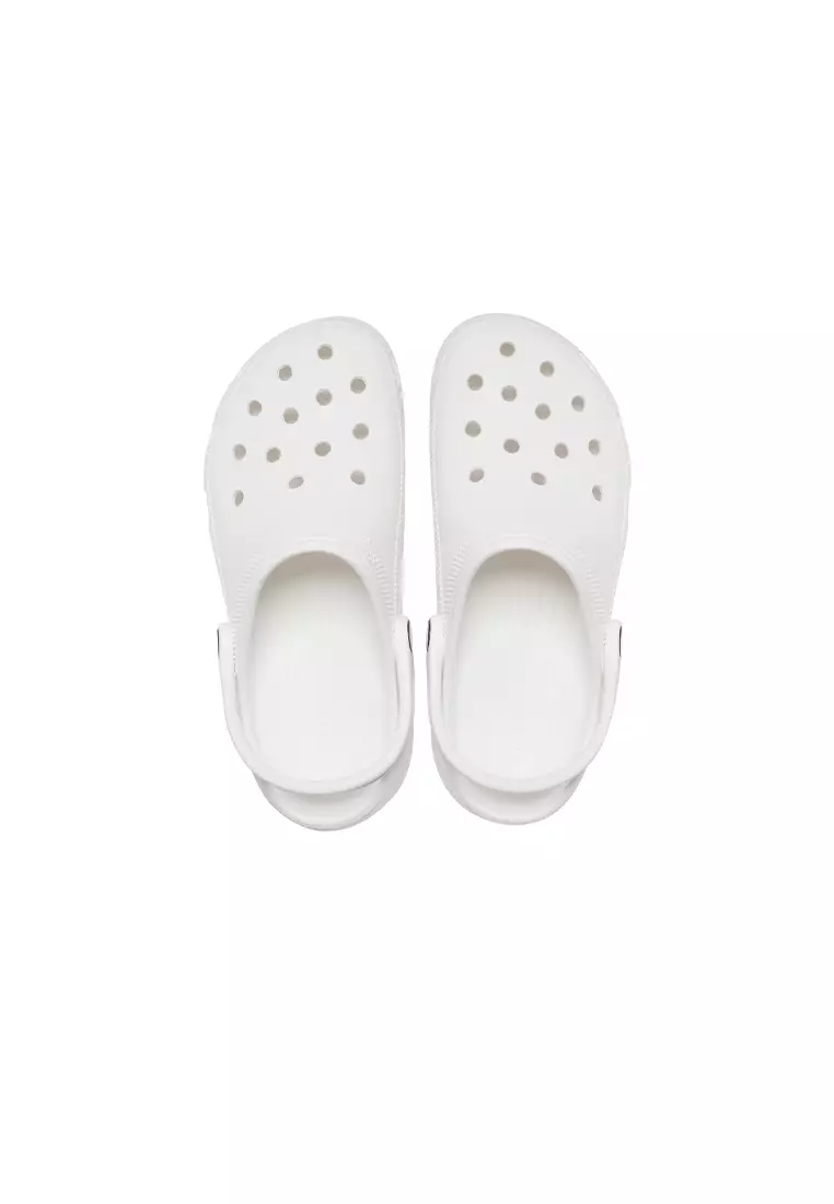 Women's Classic Paltform Clog In White