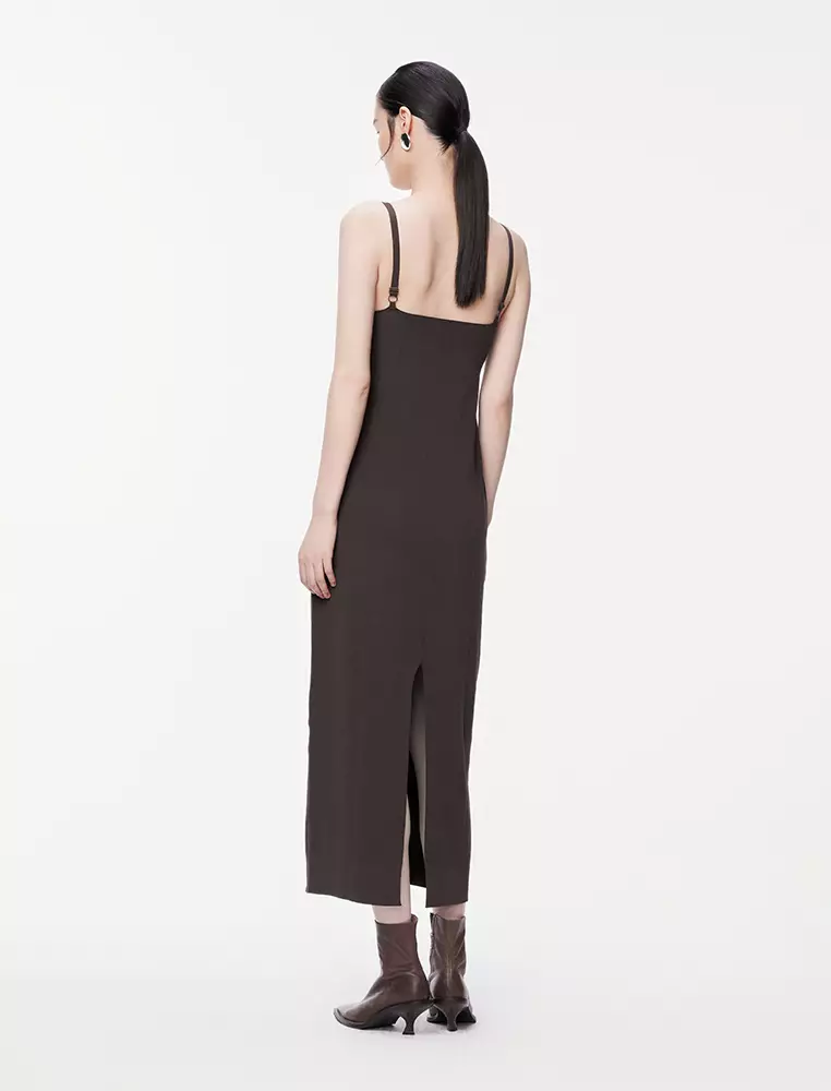 V-Neck Utility Mid-Length Vest