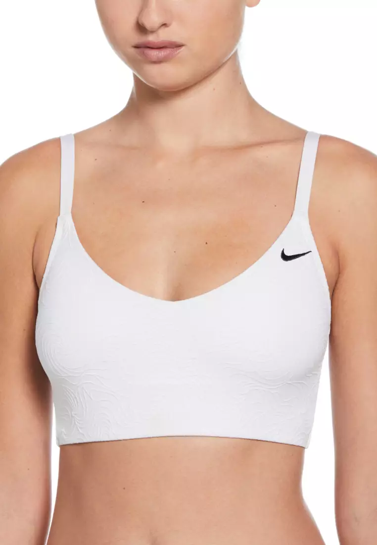 Line Wave V-Neck Midkini