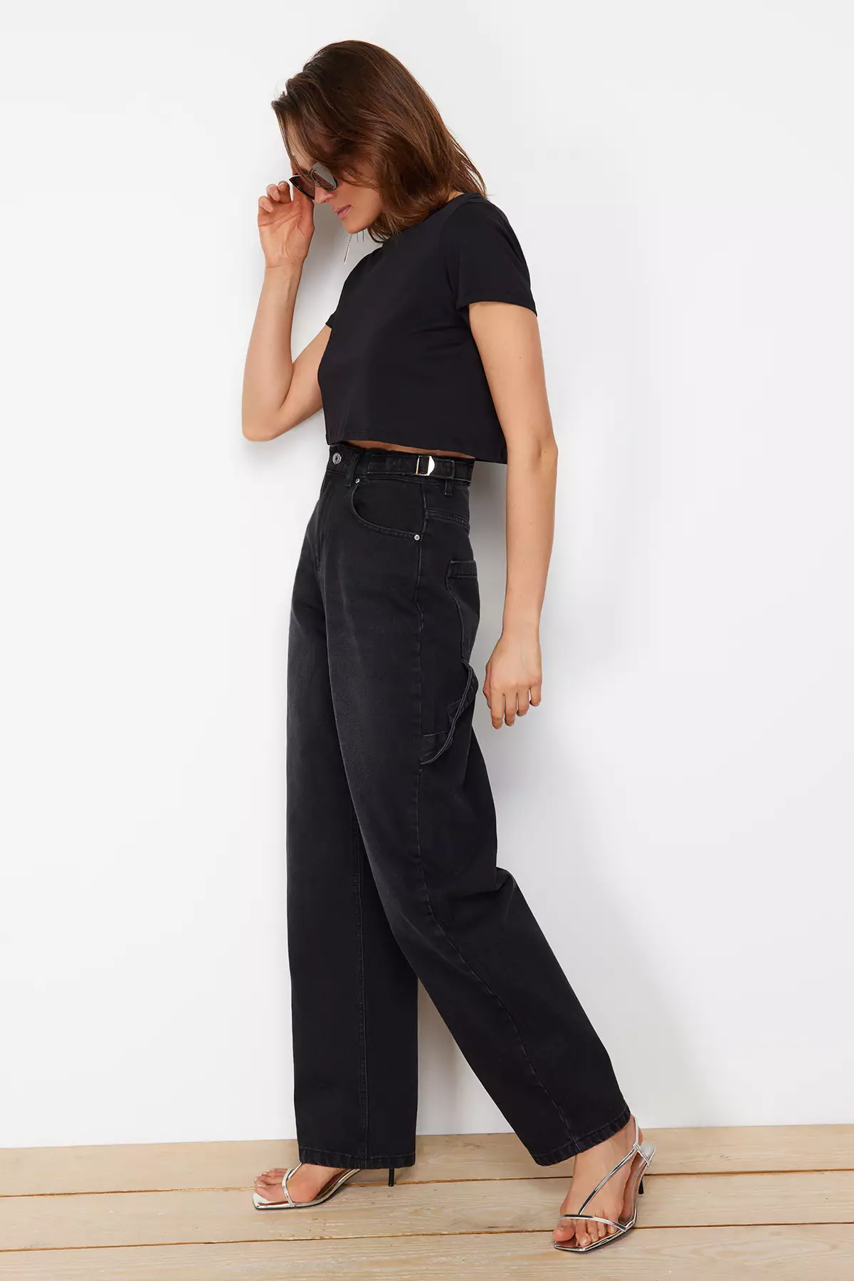 High Waist Loose Jeans
