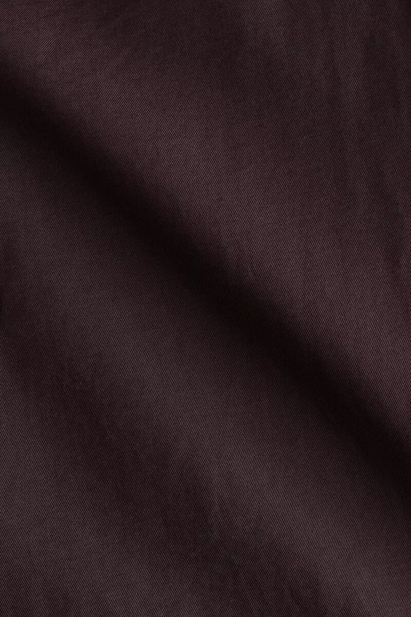 Tie-belt cargo trousers
