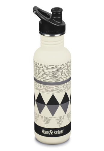 Klean Kanteen white Klean Kanteen Classic 27oz Water Bottle (w Sport Cap) V2 (Pepper Ridge) 15FADAC6FF0379GS_1