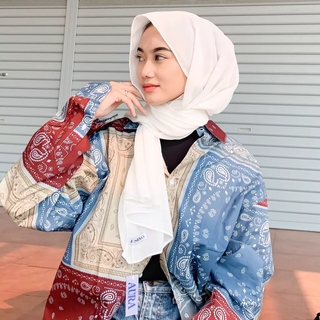 AURA Active Hijab Pashmina Shawl