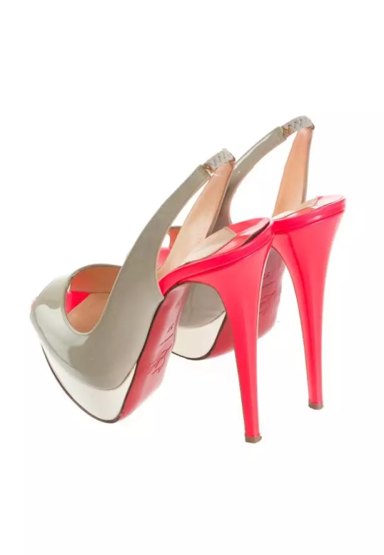 Christian louboutin outlet slingback lady peep