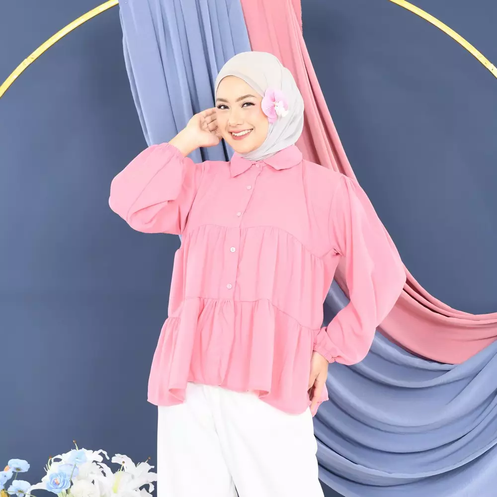 Enjely Kemeja Umpak - Dusty M19668 R27S5