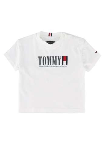 Tommy Hilfiger white Tommy Graphic Tee - Tommy Hilfiger A1C82KAF5A86FBGS_1