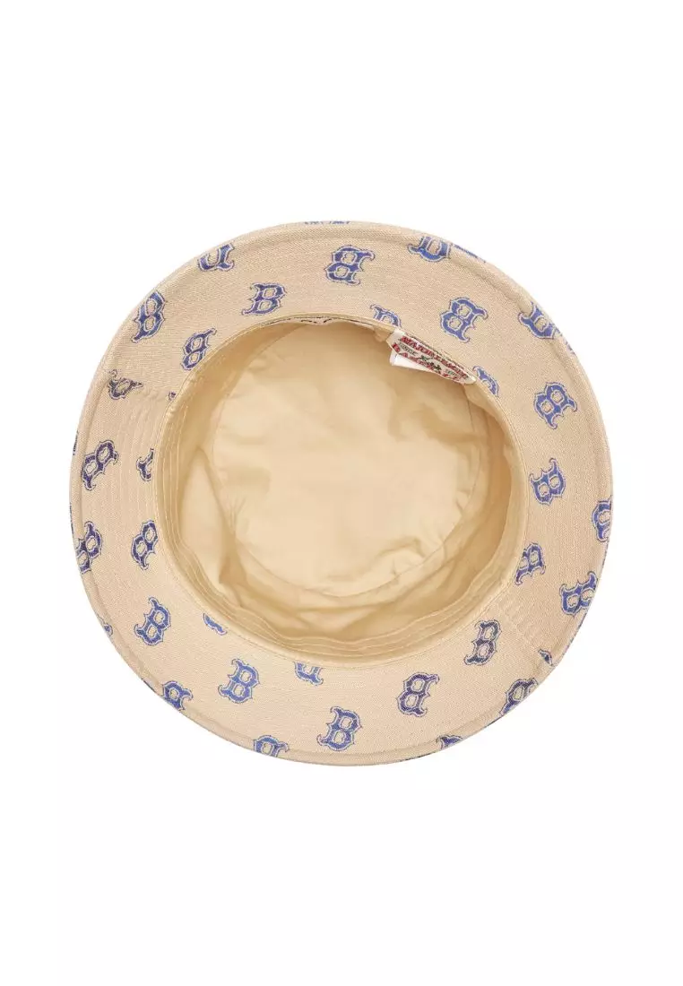 BIG CLASSIC MONOGRAM BUCKET HAT BOSTON RED SOX