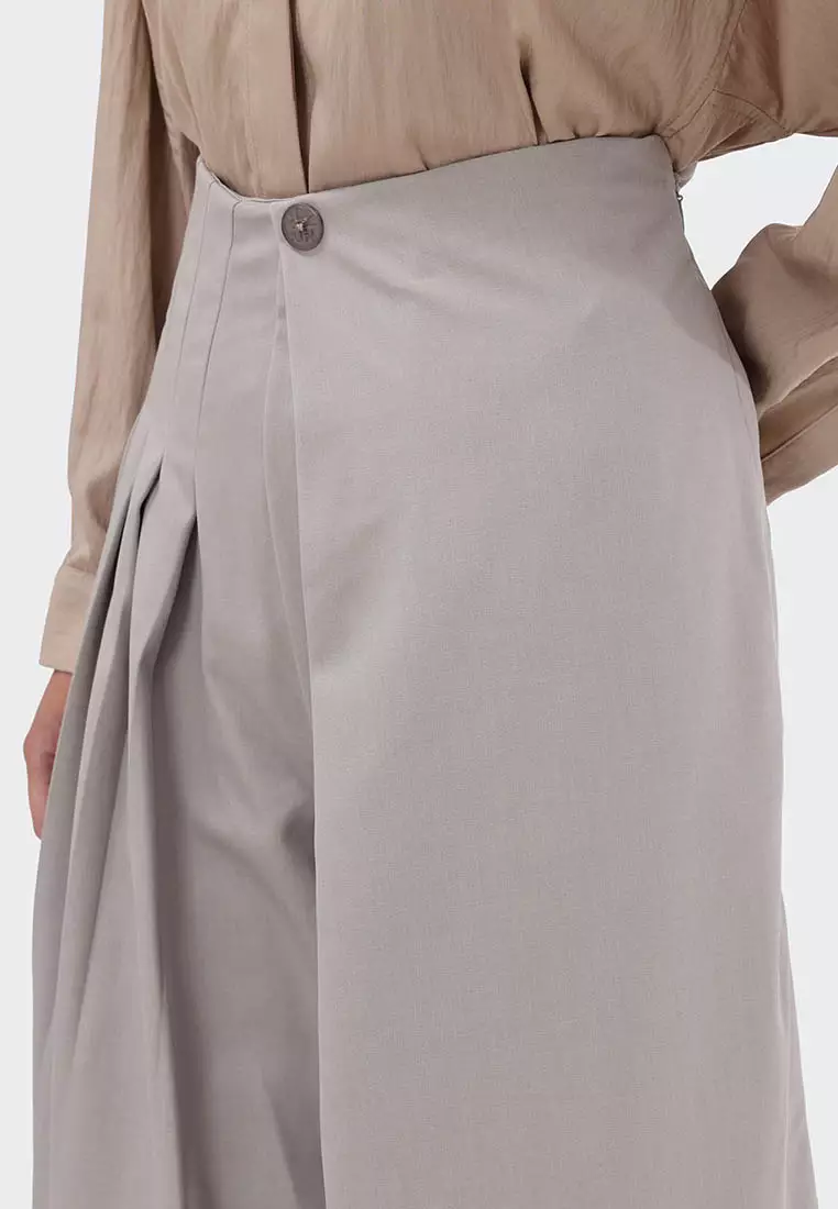 Ria Miranda Ash Grey Kilah Pants