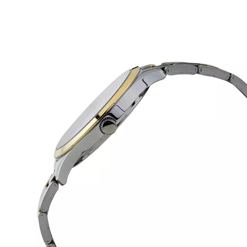 Jam Tangan Pria Alba Prestige AJ6150X1 Men Silver Dial Dual Tone Stainless Steel Strap