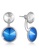 Krystal Couture gold KRYSTAL COUTURE Precious Duo Drop Earrings Embellished with Swarovski® crystals-White Gold/Azare Blue B61AEACF29F1AAGS_1