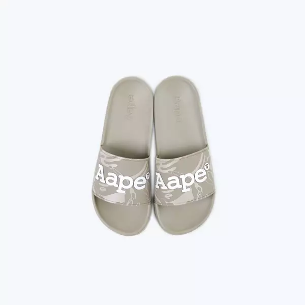 Sandal AAPE CAMO TAUPE SLIDE 100% ORIGINAL