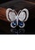 Glamorousky white Elegant Bright Butterfly Brooch with Blue Cubic Zirconia C29C9AC9290030GS_4