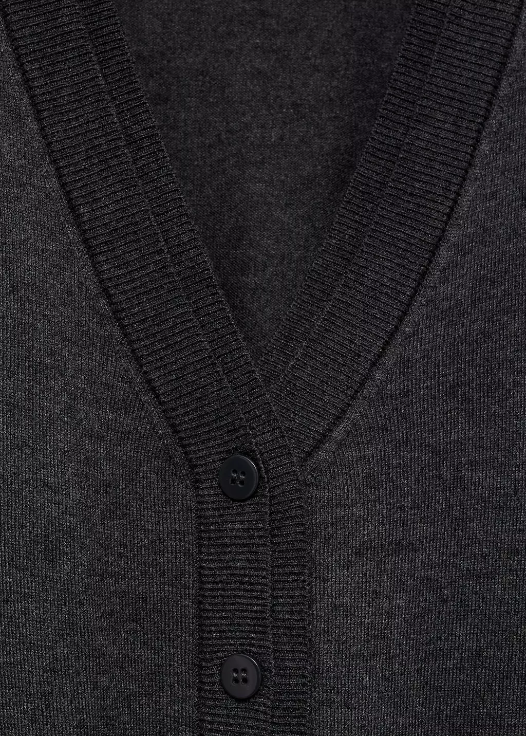 Cardigan rajutan kerah V