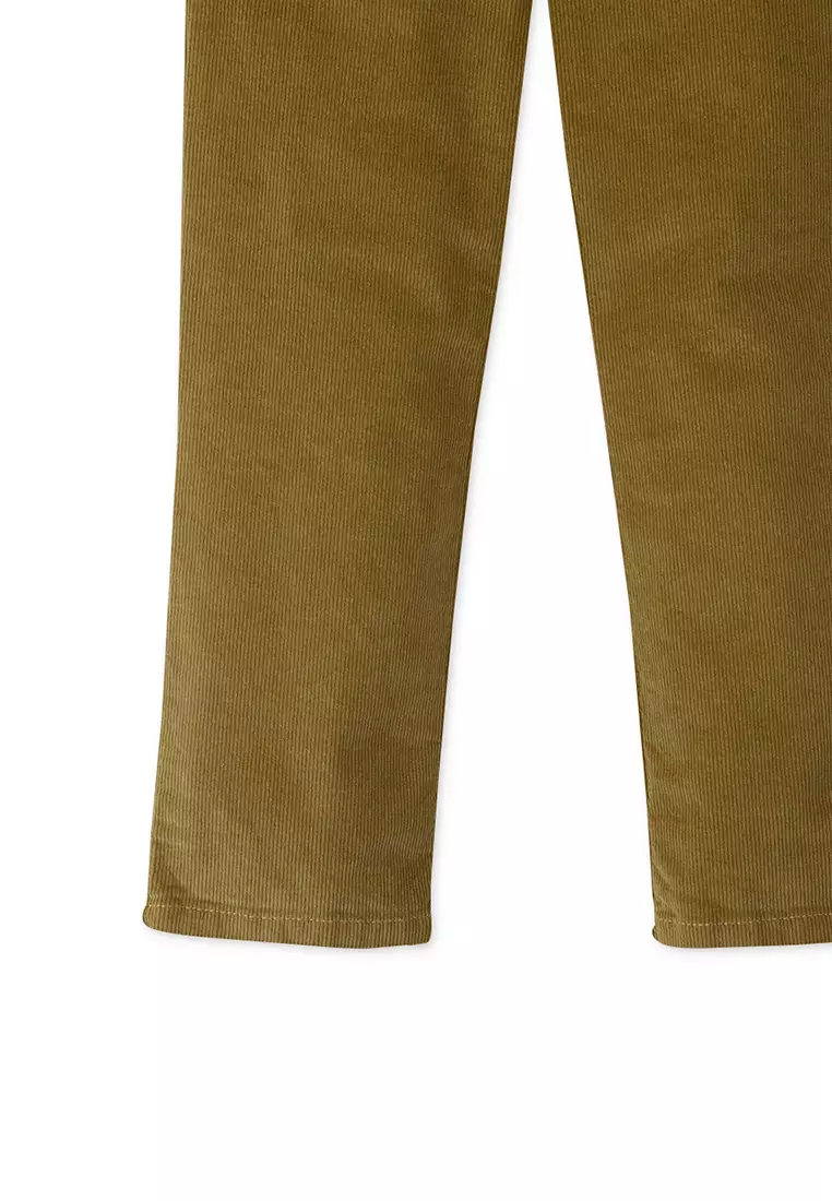 Girls Straight Fit Cord Pants