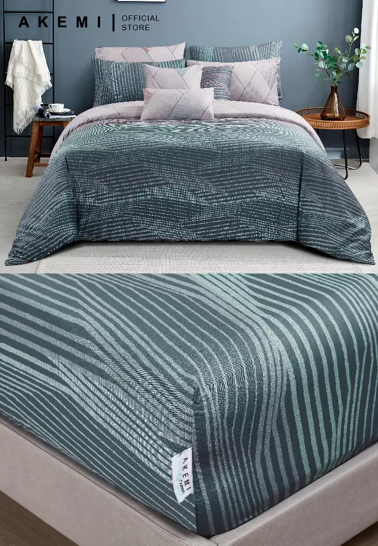 Buy AKEMI Akemi Cotton Select Adore Quilt Cover Set 730TC (Super Single