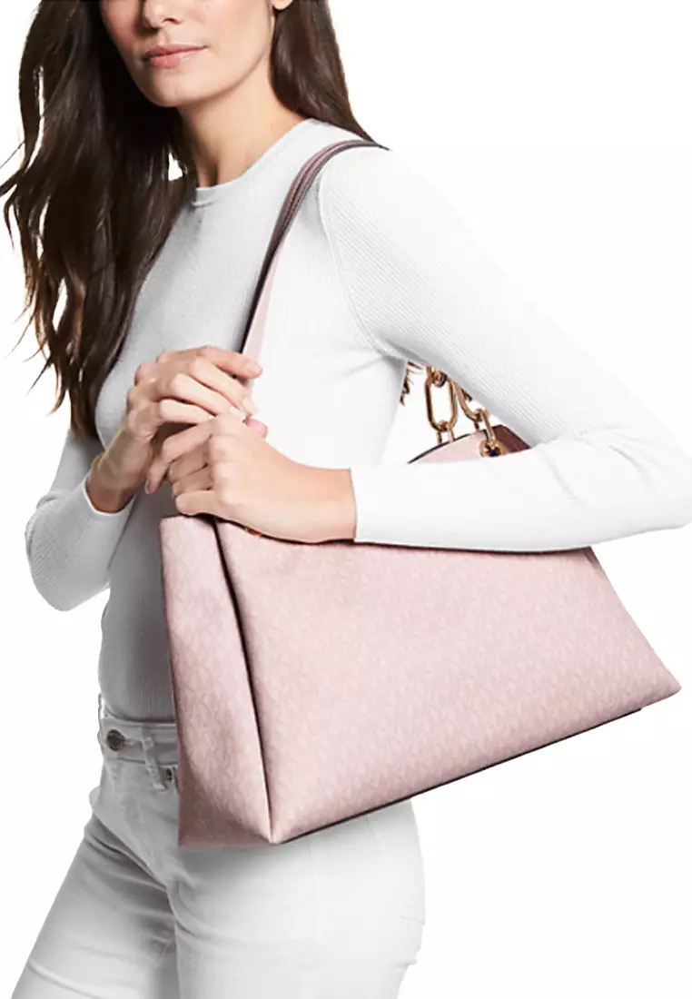 Buy MICHAEL KORS Michael Kors PVC large shoulder handbag for women
