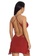 LYCKA LDB4062-女士一件式居家襯裙 (紅色) 0495DAA248436CGS_3