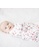 Ergobaby Ergobaby Swaddler - Hello Kitty Head In The Clouds D2BE4ES0E6413AGS_1