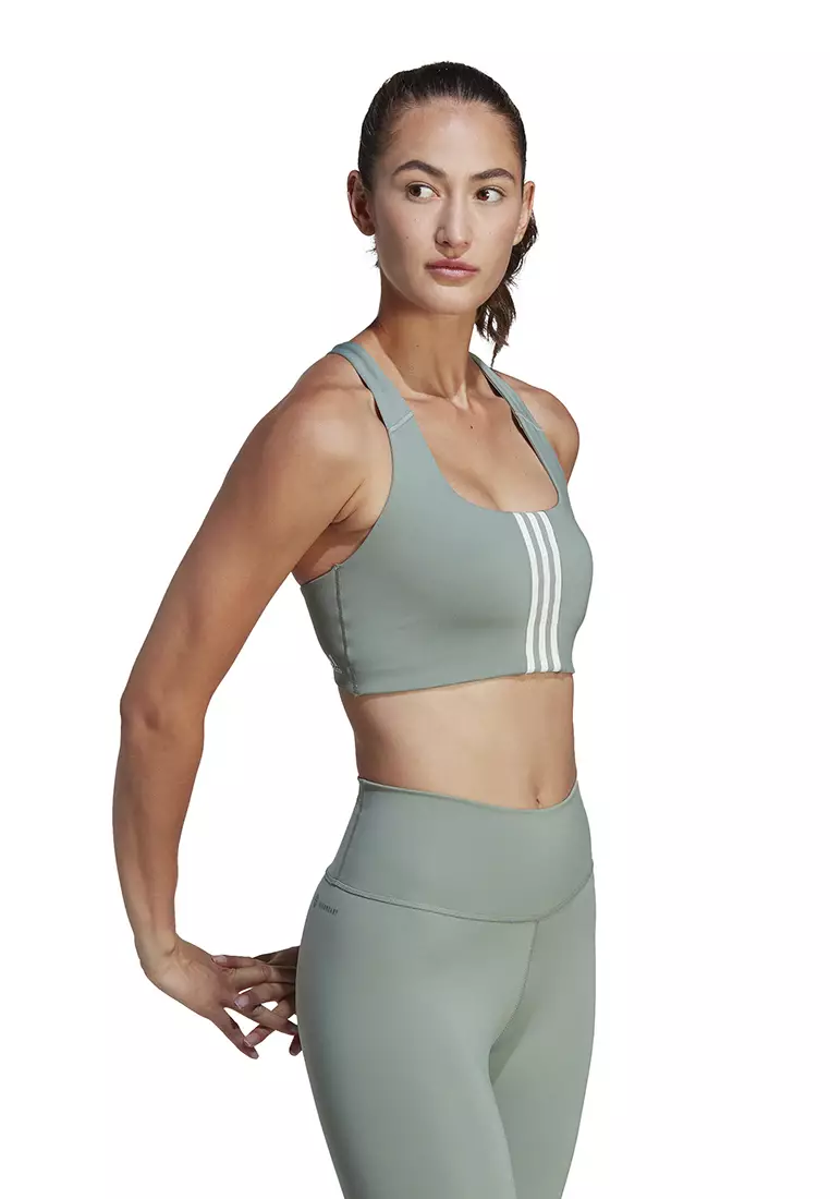 Jual ADIDAS powerimpact training medium-support sports bra Original 2023 |  ZALORA Indonesia ®