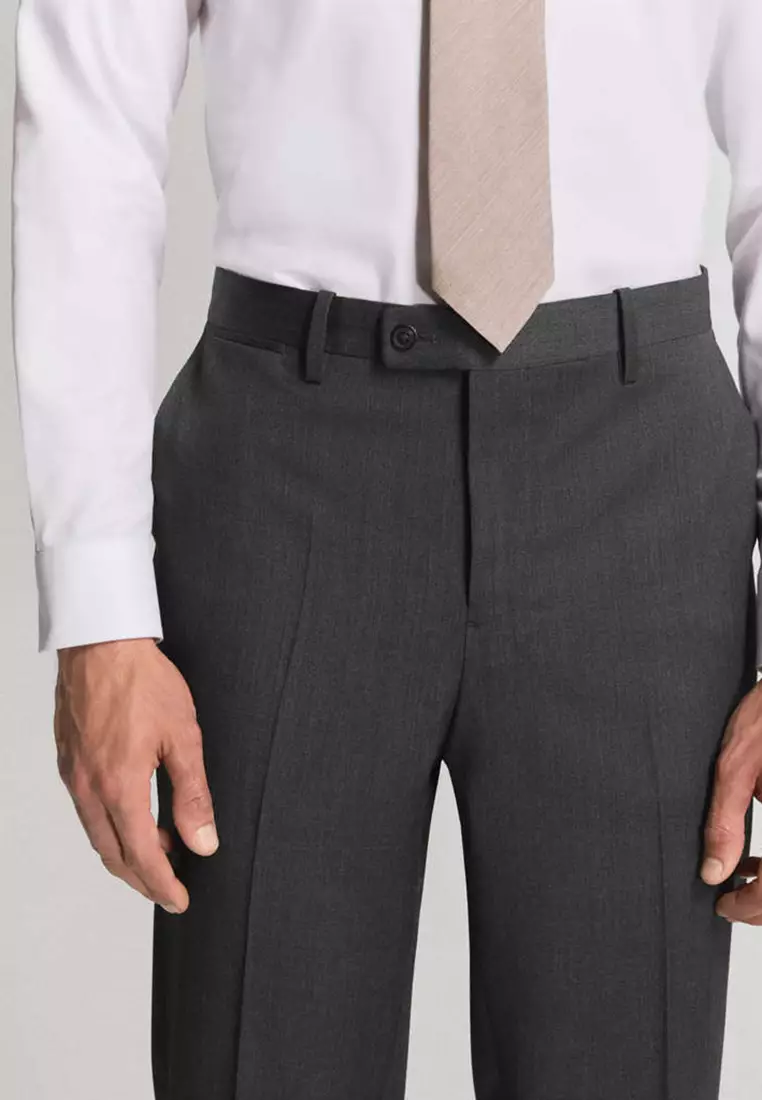 Turin 100% Wool Suit Trousers