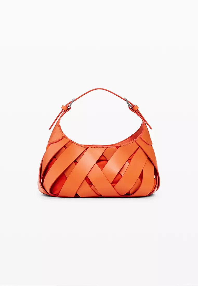 Medium braided bag