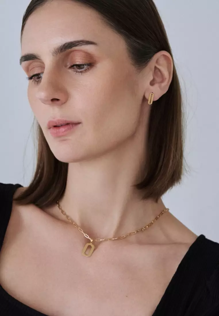 Le Clip-O 18K Gold Necklace