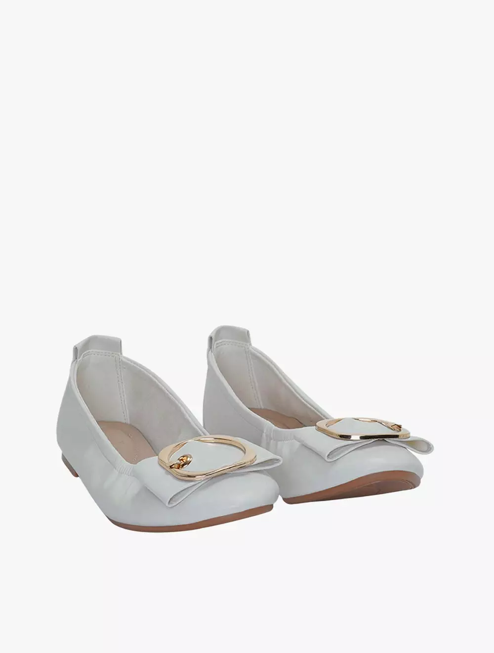 Payless Chrissie Womens Minari Flats - Off White_15