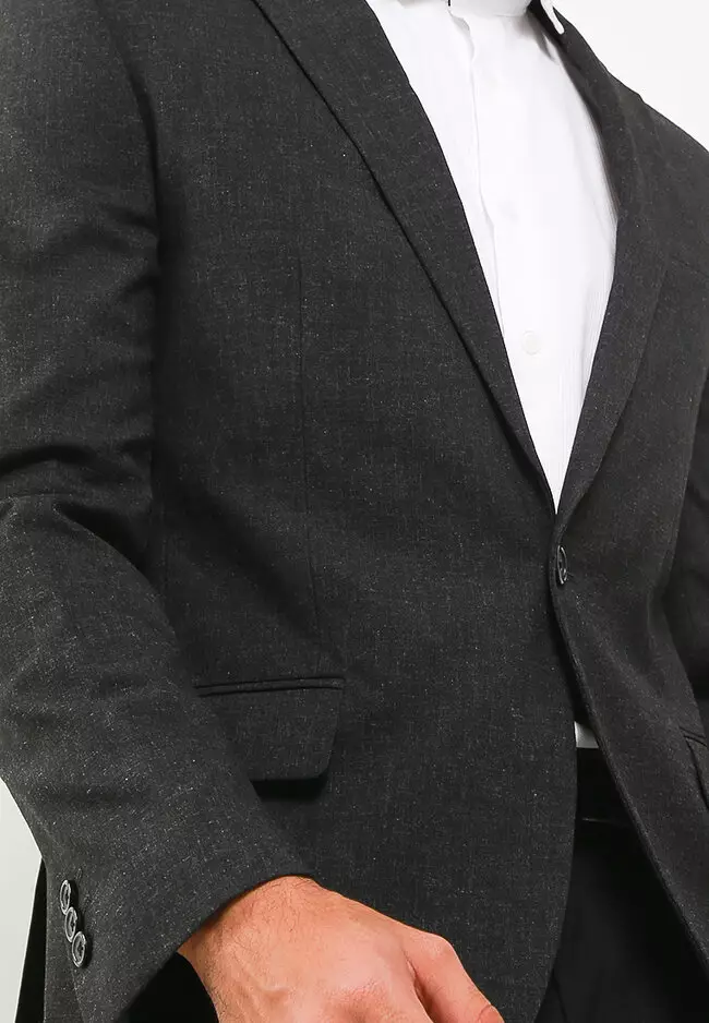 Office Wear Blazer - Notch Lapel