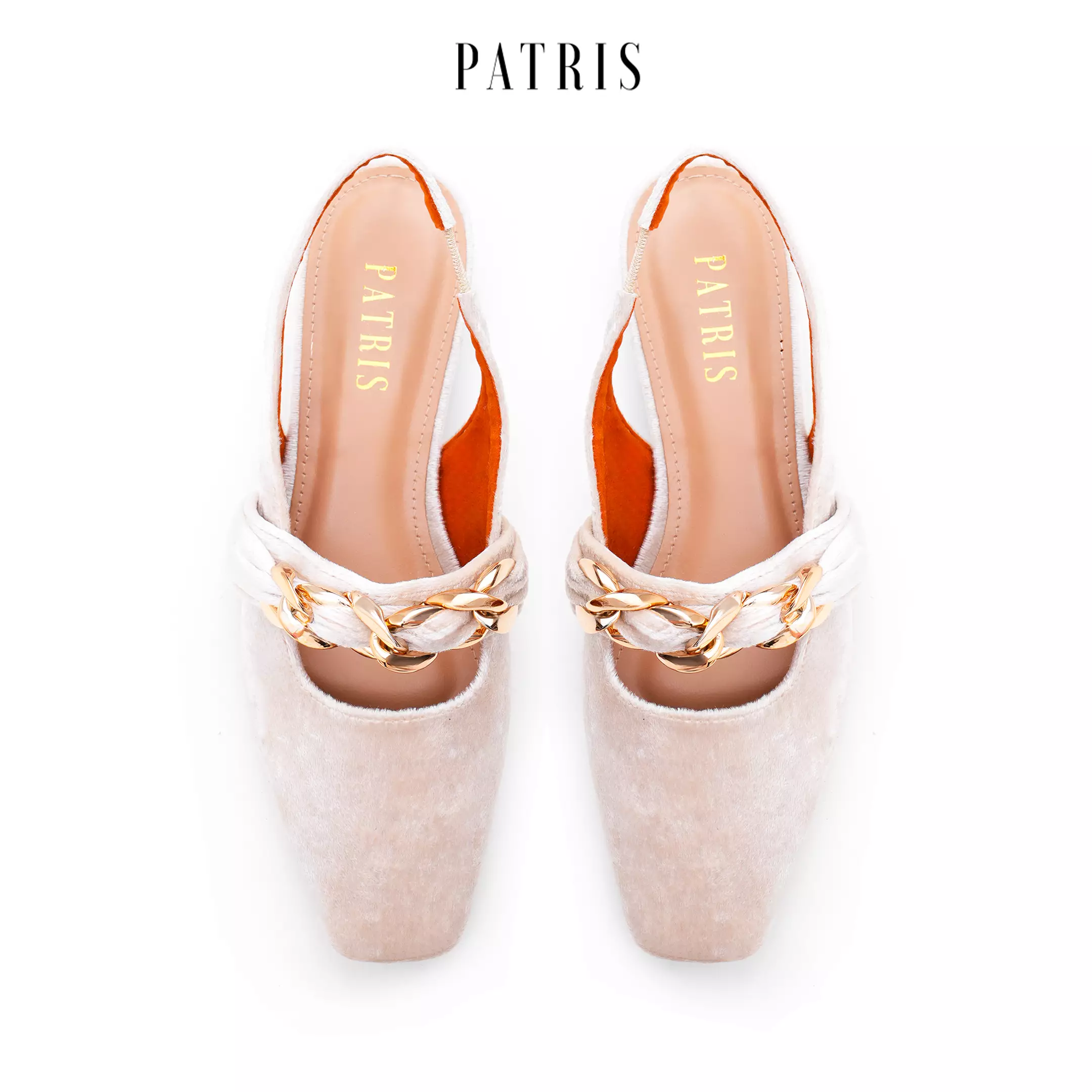 PATRIS Catalina Mules Wanita Heels / Hak 3 Cm