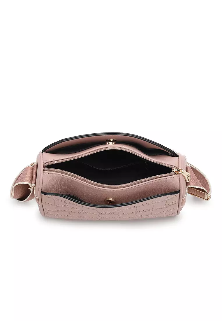 Women's Shoulder Bag / Sling Bag / Crossbody Bag (單肩包 / 斜孭袋) - 粉紅色