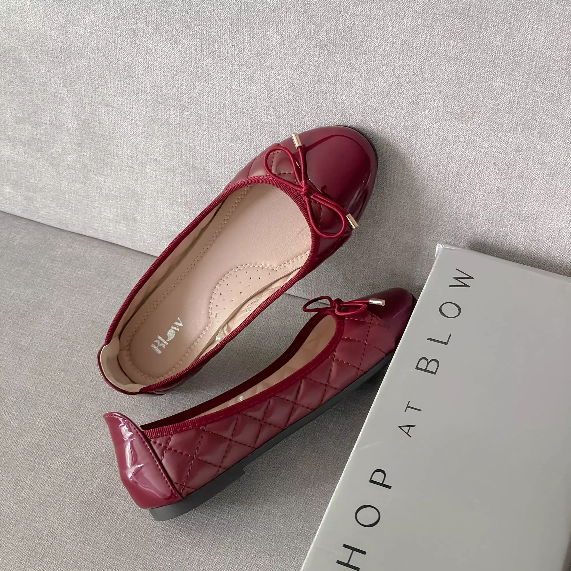 Blow Edna Flats Shoes Sepatu Wanita BLNW 0003