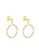 HABIB gold HABIB Oro Italia Neilina Gold Earring, 916 Gold A5A2AAC68E76A6GS_3