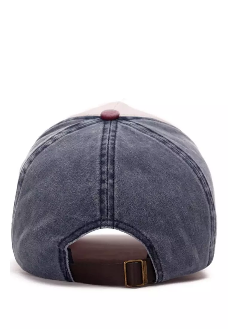 Drsh Topi Baseball Pria Wanita Snapback NYPD Sport Fashion Resizable Strap Material Cotton ORIGINAL - Brown