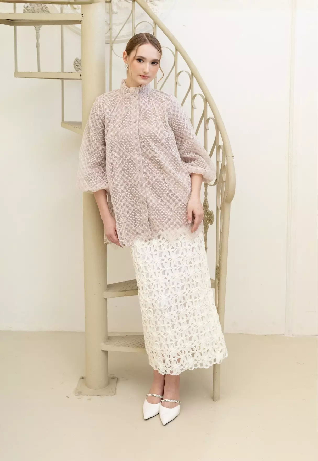 Marielle Blouse - Oats