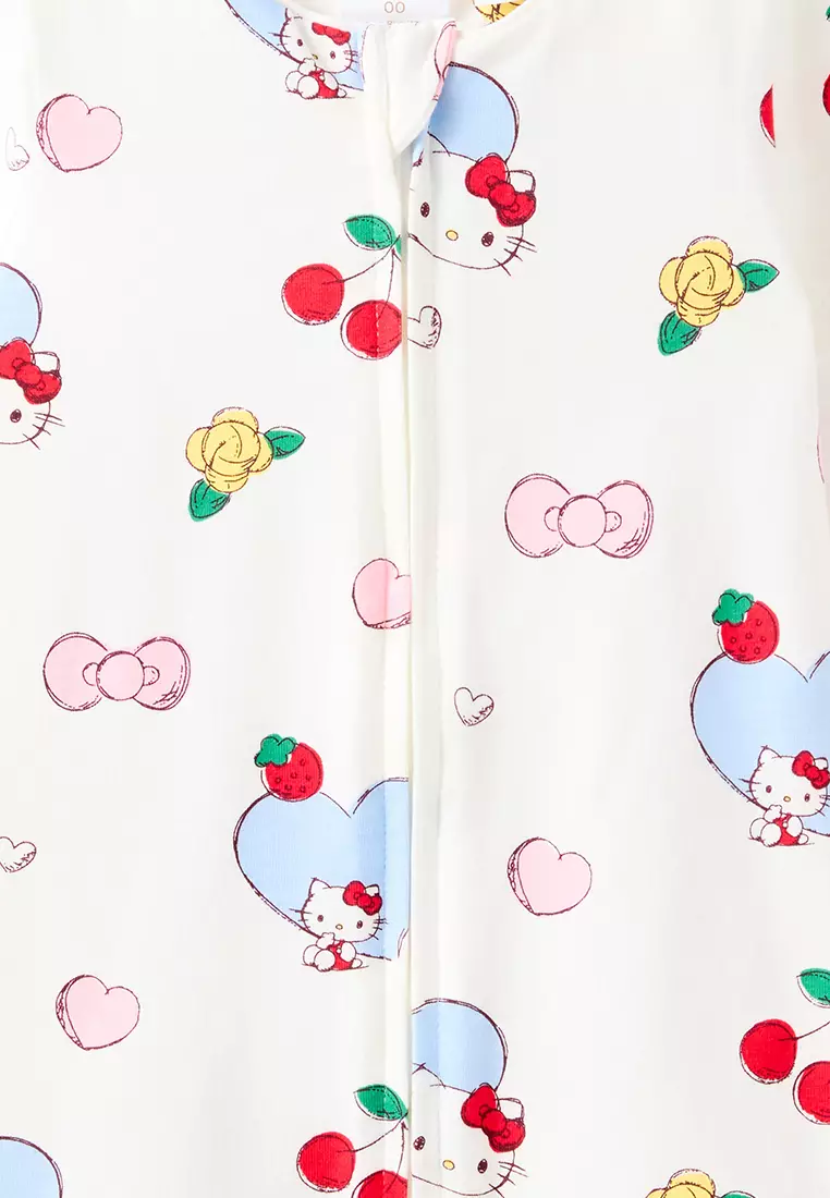 The Short Sleeve Zip Romper Licensed