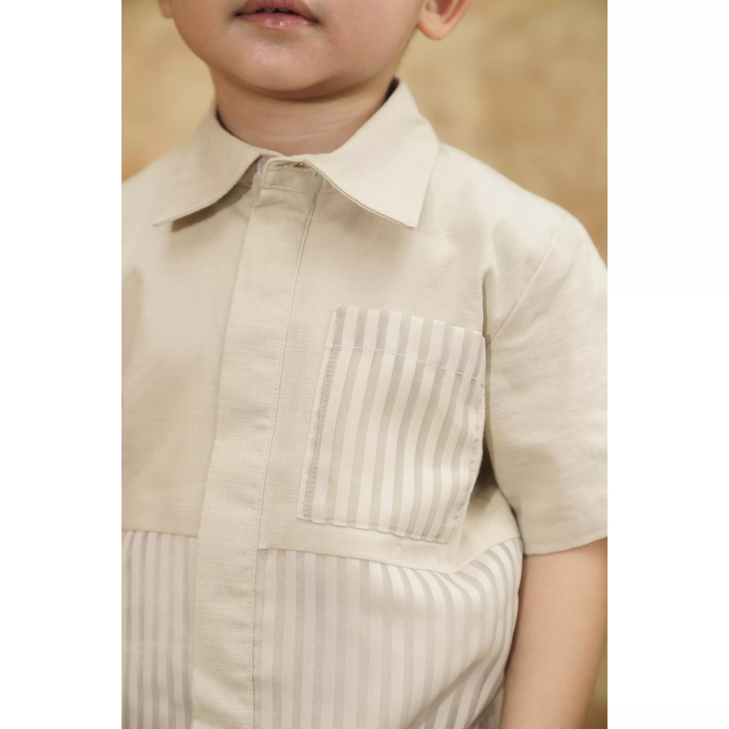 Mothercare x Benang Jarum Raya Collection Mix Fabrics Sets - Set Baju Lebaran Anak Laki-laki