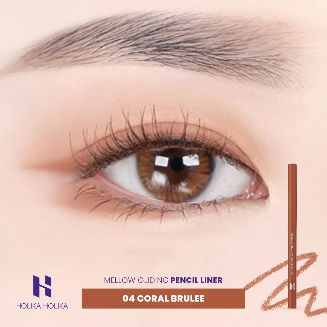 Holika Holika Mellow Gliding Pencil Liner - 04 Coral Brulee