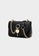 Lara black Women's Plain Leather Shoulder Bag - Black 36CE7ACE67578EGS_3