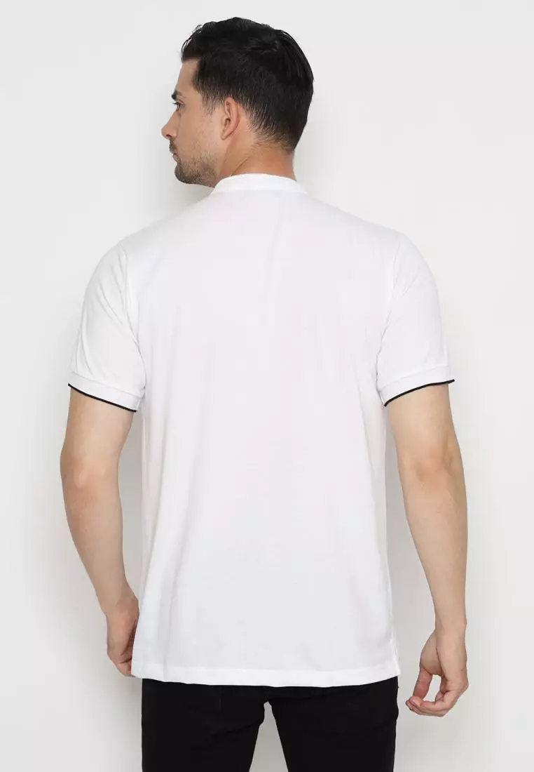 Matsuda Kaos Polos 20s Kragh Shanghai Pria Nakatsu