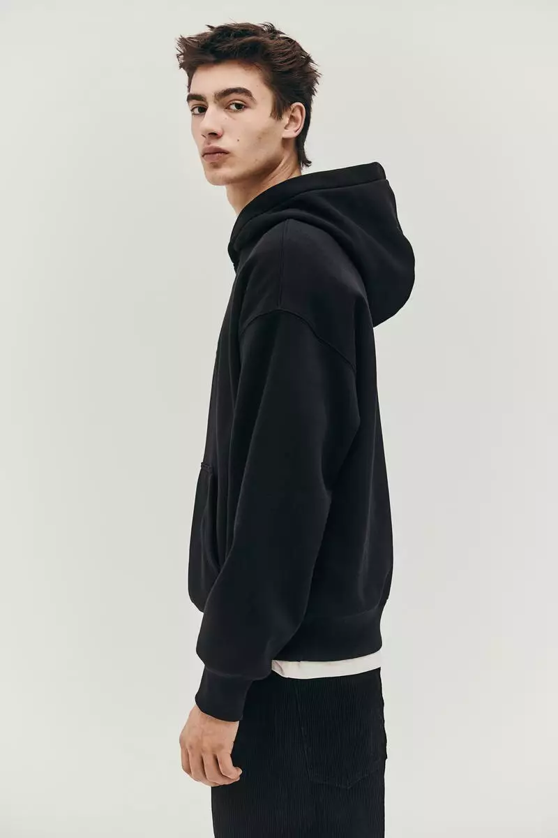 Oversized Fit Printed hoodie