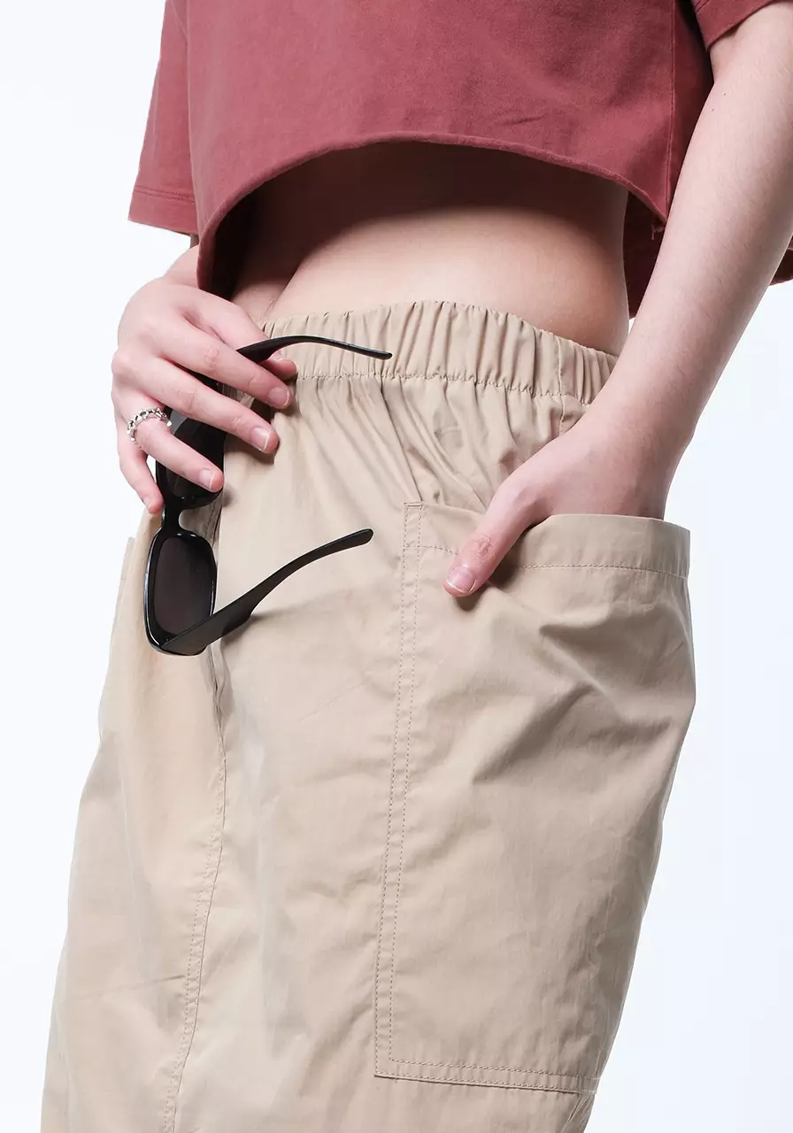 Rok Wanita Roona Khaki