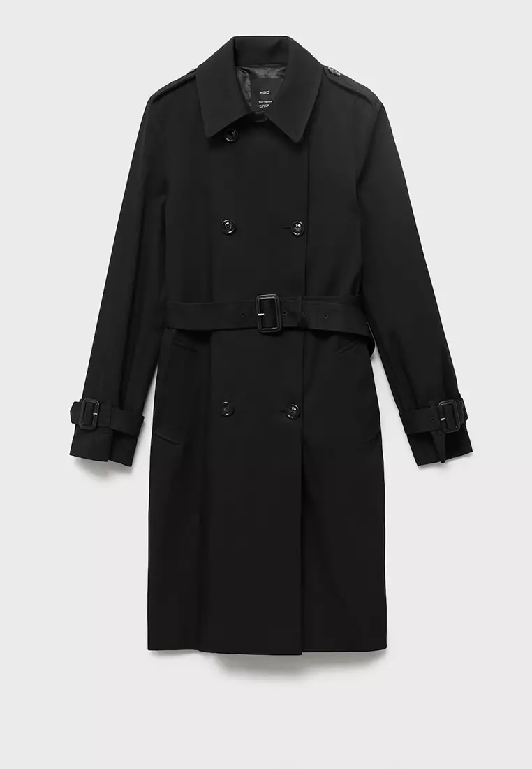 Classic Trench Coat With Belt