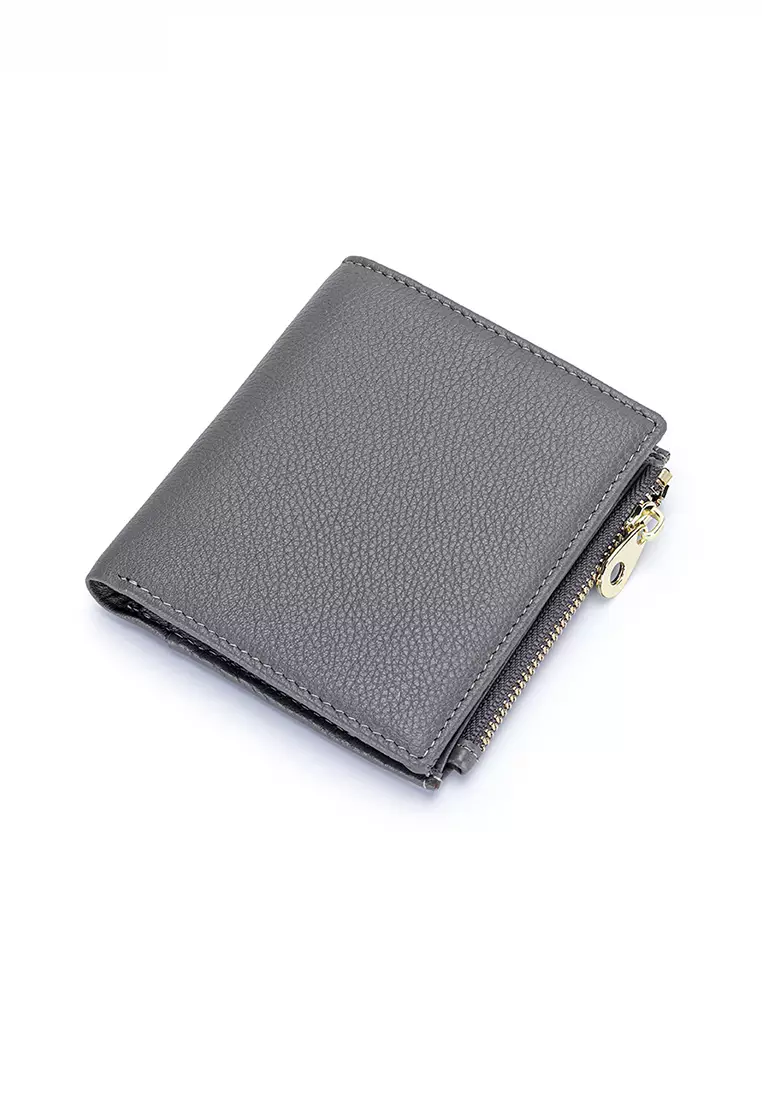 Full Grain Leather Fold Wallet JW YT-6089